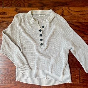 American Eagle button Sweater